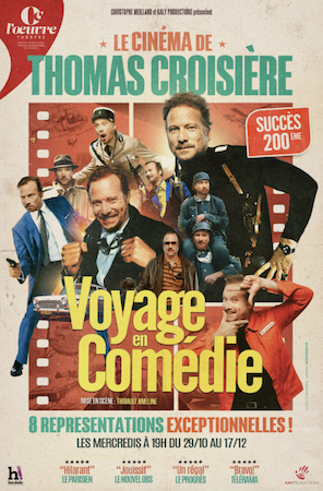 “Thomas Croisière, voyage en comédie” : un spectacle hilarant au Théâtre de l’Œuvre !