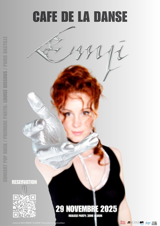 EMJI présente en live son troisième album “Nouvelle Lune” au Café de la Danse le 29 novembre