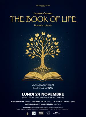 Le concert classique “The Book of Life” : la nouvelle œuvre de Laurent Couson