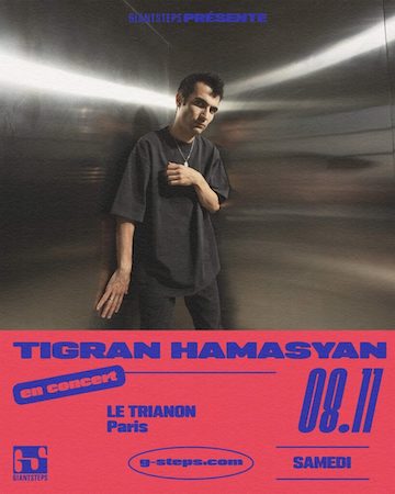 Le maître pianiste et compositeur Tigran Hamasyan en concert au Trianon le 8 novembre