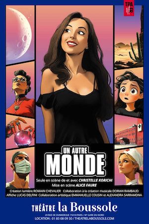 “Un autre monde” : un seule en scène de et avec Christelle Korichi au théâtre La Boussole