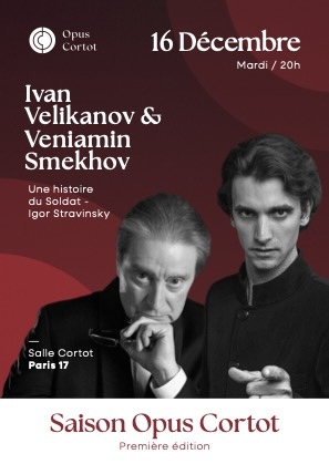 “L’Histoire du Soldat” par Les Ambulants à la Salle Cortot le 16 décembre