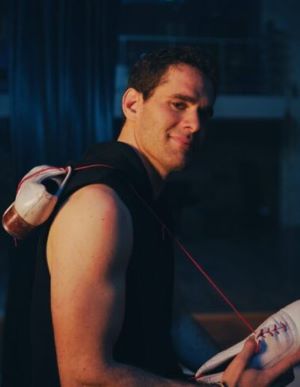 Le tap dancer Aurélien Lehmann sur la scène du Sunset Sunside le 30 décembre