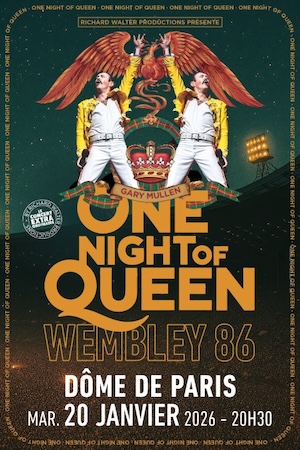 Redécouvrez le groupe Queen pour un show unique au Dôme de Paris !