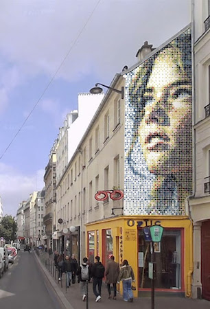 L’artiste KAN signe la nouvelle fresque du M.U.R. Bastille
