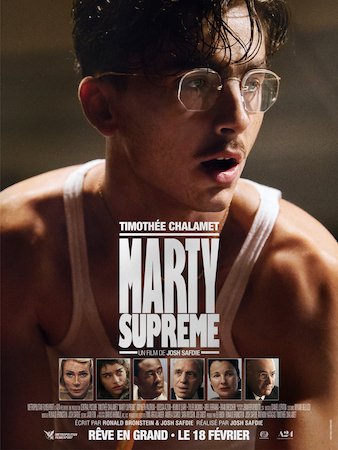 Timothée Chalamet et Gwyneth Paltrow à l’affiche de “Marty Supreme” de Josh Safdie au cinéma le 18 février