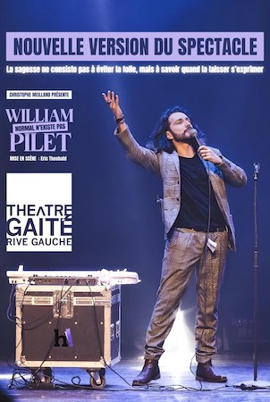 William Pilet-normal n'existe pas-affiche-rive gauche