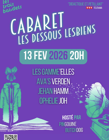 La 8ème édition du “Cabaret des dessous lesbiens” en concert !