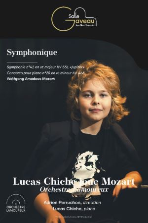 L’Orchestre Lamoureux accompagne le jeune prodige Lucas Chiche à la Salle Gaveau