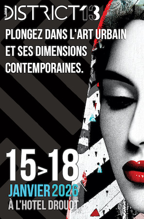 District 13 Art Fair 2026 : la vitrine internationale de la scène urbaine contemporaine de retour à l’Hôtel Drouot