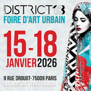 District 13 Art Fair 2026 : la vitrine internationale de la scène urbaine contemporaine de retour à l’Hôtel Drouot