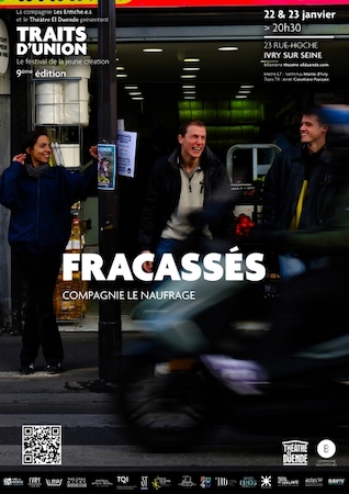“Fracassés” : un drame de Kae Tempest par la Compagnie Le Naufrage au Théâtre El Duende