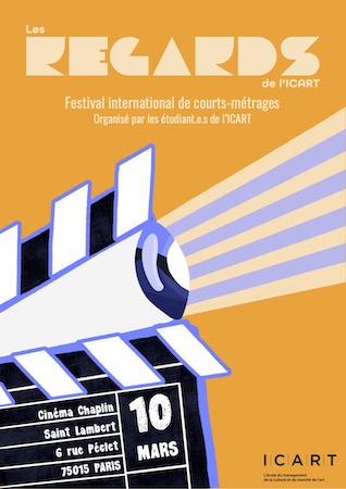 Les Regards de l’ICART reviennent pour leur 8e édition le 10 mars au Cinéma Le Chaplin Saint-Lambert