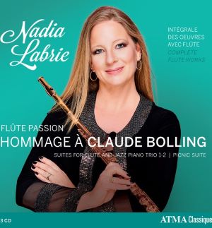 La flûtiste Nadia Labrie rend hommage à Claude Bolling à la Salle Cortot vendredi 06 mars