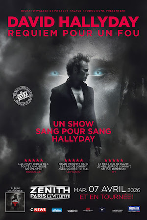 David Hallyday au Zénith de Paris avec “Requiem pour un fou”