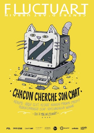 “Chacun cherche son chat” : la nouvelle exposition de Fluctuart à voir du 7 mai au 23 août