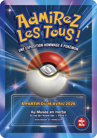 Le Musée en Herbe met à l’honneur les Pokémon et fête leur 30 ans avec l’exposition “Admirez-les tous !”