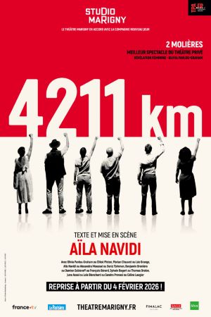 “4 211 km” : la pièce événement est à retrouver au Théâtre Marigny