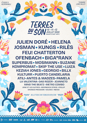 Le festival Terres du Son 2026, du 10 au 12 juillet