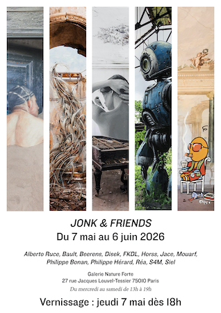 L’édition 2026 de l’exposition “Jonk & Friends” à découvrir à la galerie Nature Forte