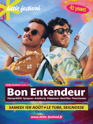 Le duo Bon Entendeur performera lors du Little Festival le 1er août à Seignosse !