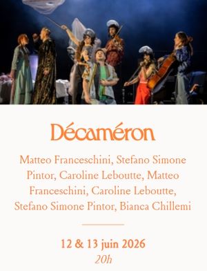 “Décameron” : l’opéra contemporain à découvrir à l’Athénée Théâtre Louis-Jouvet
