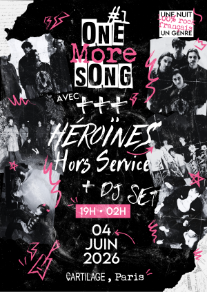 “One More Song” : la 1ere édition d’une soirée 100% rock !