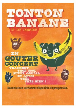 “Tonton Banane”, un spectacle  musical pour toute la famille