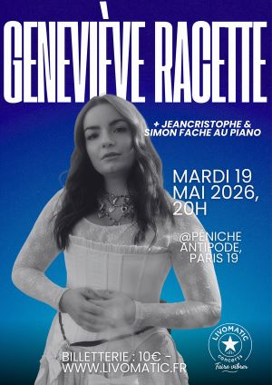 Retrouvez l’artiste canadienne Geneviève Racette à bord de la Péniche Antipode