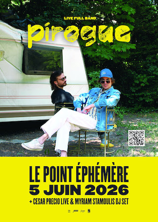 Pirogue présente son premier album “Idésia” sur la scène du Point Éphémère le 5 juin !