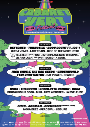 Cabaret Vert 2026 de retour cet été pour une nouvelle édition !