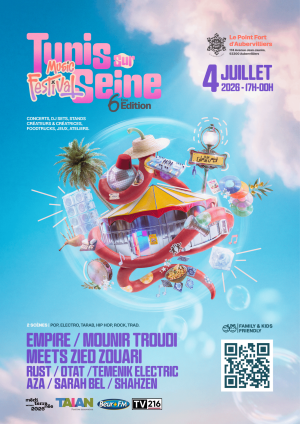 La 6e édition du festival Tunis sur Seine est de retour au Point Fort d’Aubervilliers