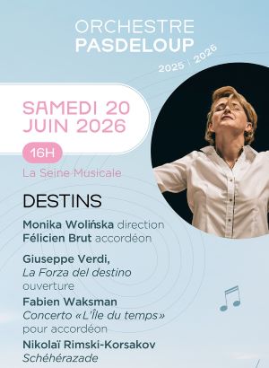 “Destins” : l’Orchestre Pasdeloup dévoile le dernier concert de la saison 2025-2026