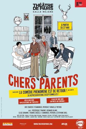 “Chers parents” : une comédie d’Emmanuel & Armelle Patron à voir au Théâtre de Paris